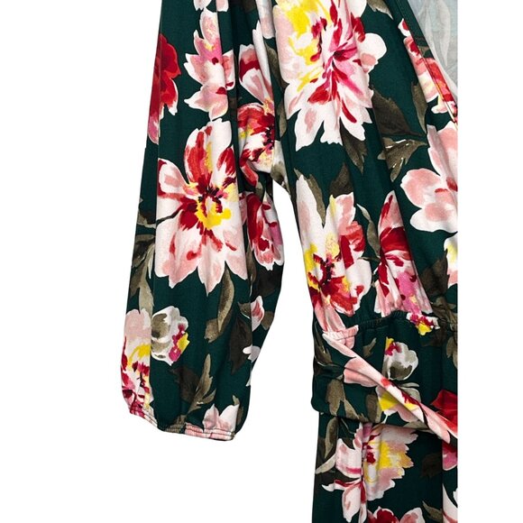 Club Soda 3X Floral Maxi Dress Boho Cottagecore - Picture 5 of 10